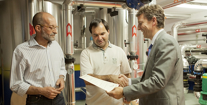 Remica hace entrega del certificado de ahorro emitido por TÜV Reinhald