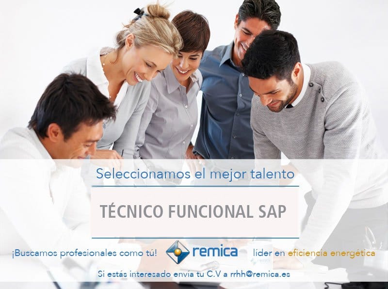 oferta empleo Remica: tecnico funcional SAP