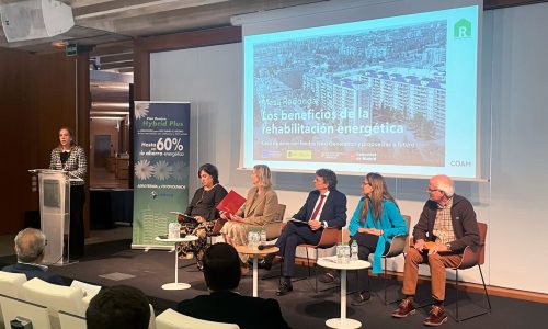 De izq a dcha. Pilar Pérez, Cristina Jiménez, Isabel Bajo, Antonio Ocaña, Tatiana Echevarría y Diego Medina