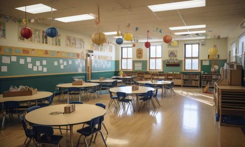 view-modern-classroom-school